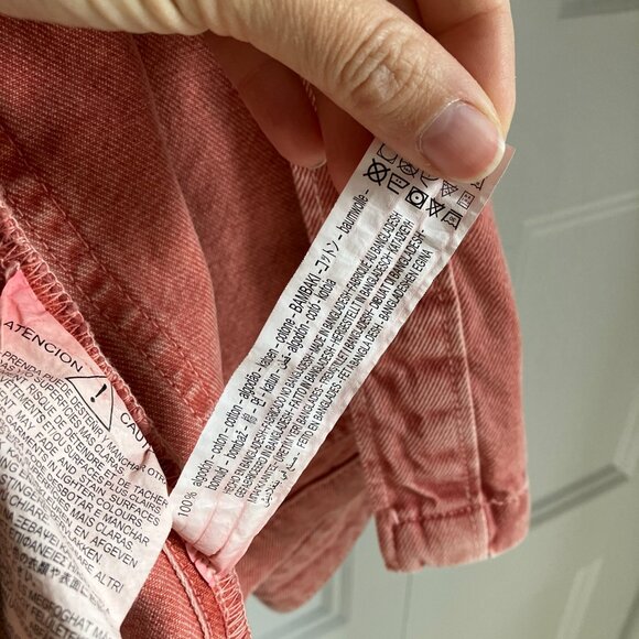 Zara Workwear Pink/Salmon Jacket - Picture 3 of 4